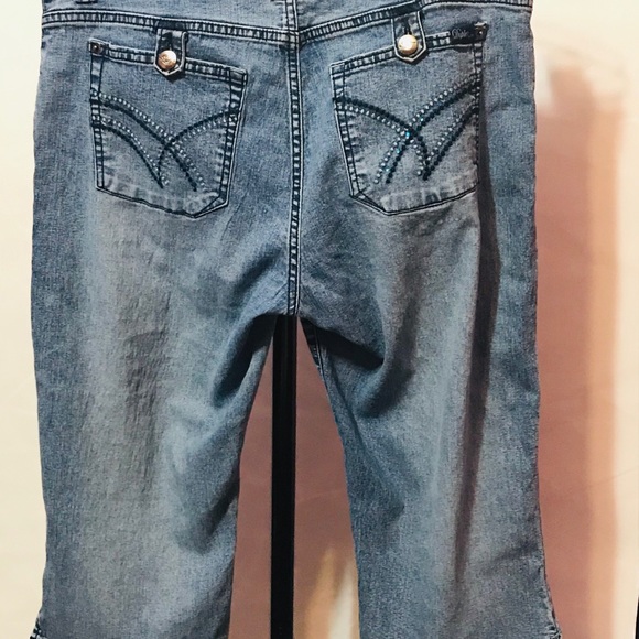 DUPLEX BY TYTE CAPRIS JEANS | Size: 14 - Picture 5 of 12